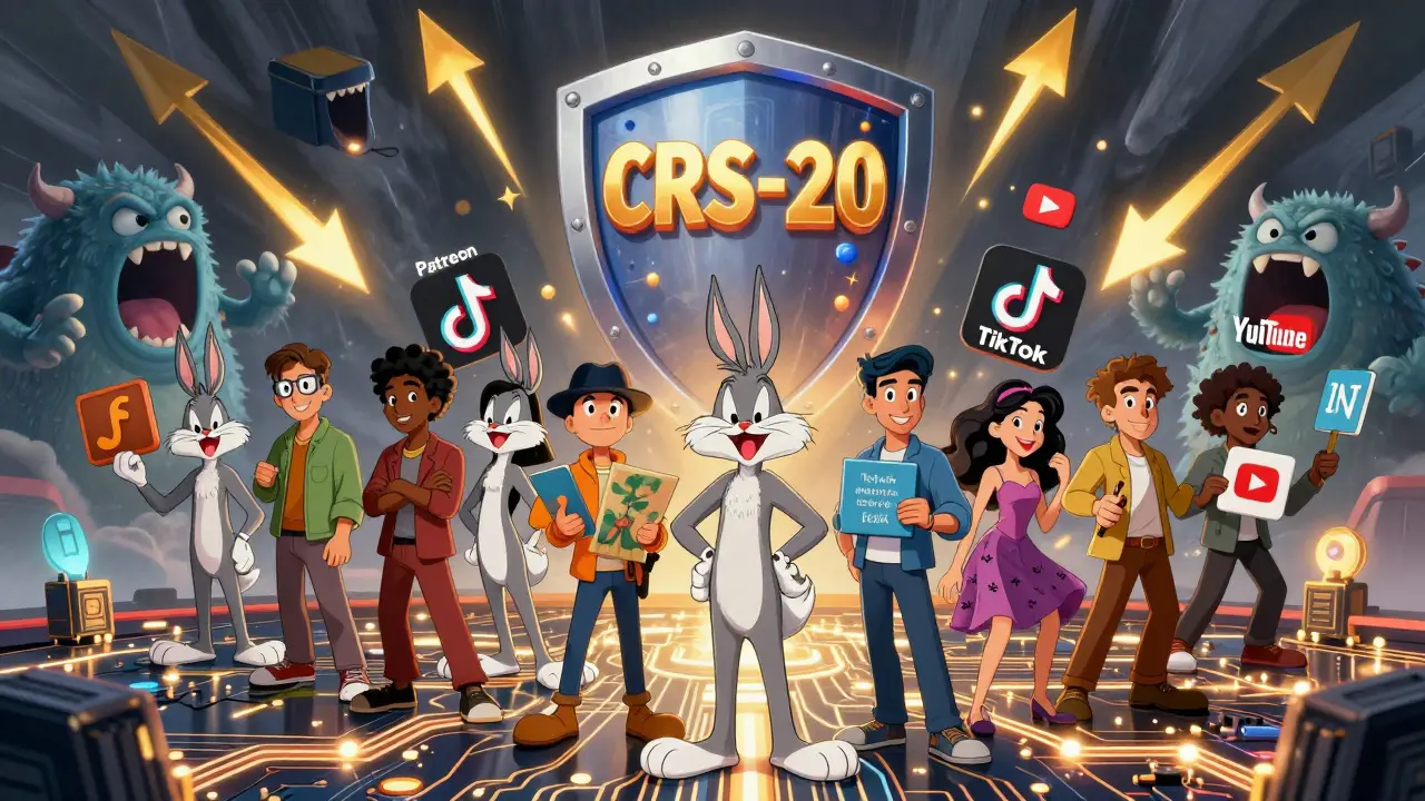 Global creators united on blockchain board shielding themselves from platform monsters with CRS-20 shield