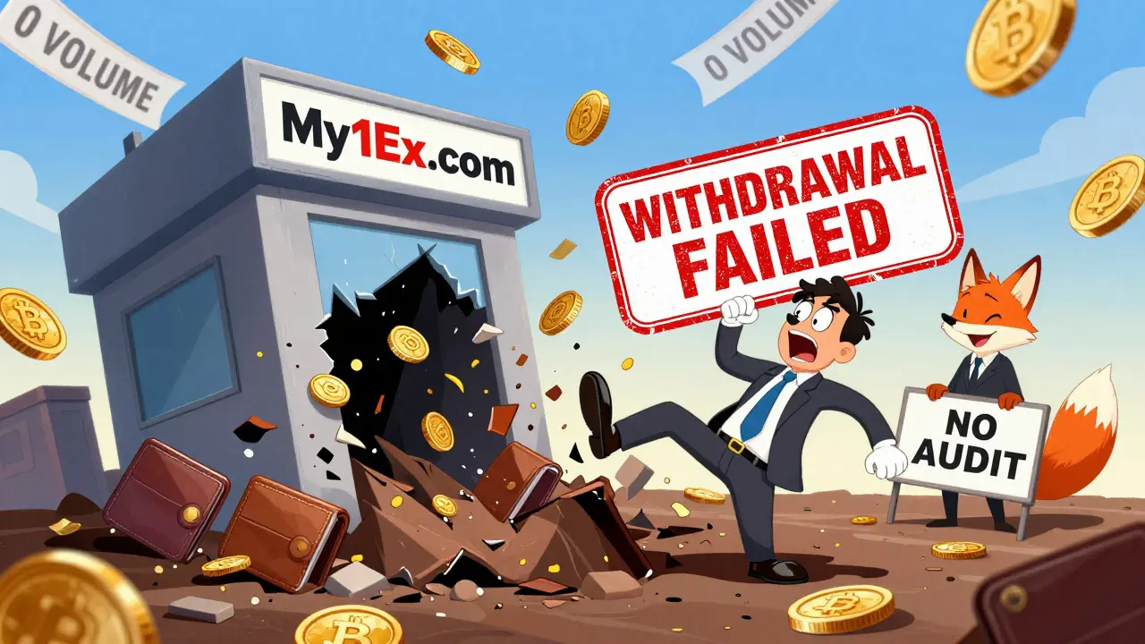 My1Ex.com Crypto Exchange Review: Red Flags, Withdrawal Issues, and Why to Avoid It