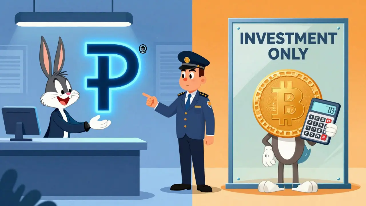 Digital Rupee accepted while Bitcoin restricted to investment