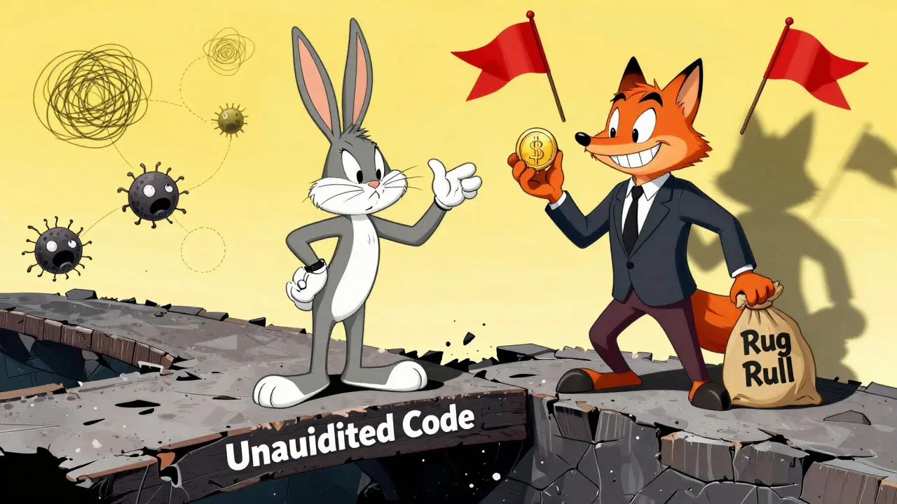 Red Flags in Unaudited Blockchain Projects: A Survival Guide for Investors