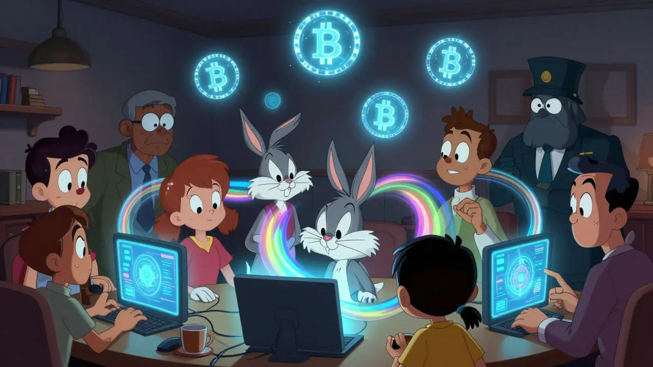 Citizens using colorful VPN tunnels to access crypto networks