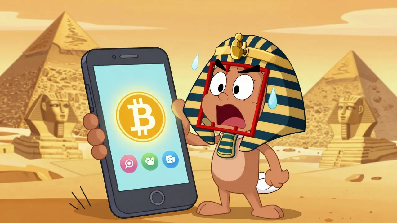 Egypt Crypto Ban: Imprisonment Penalties for Promotion Under Law No. 194